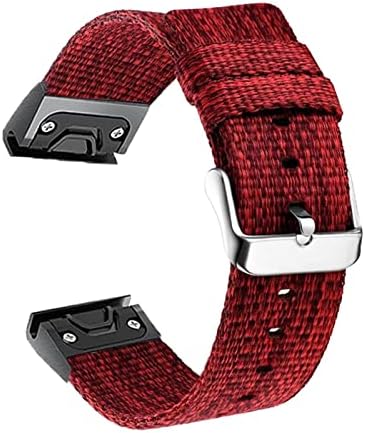 Befia para Garmin Fenix ​​6 6x Pro 5 5x mais precursor 945 935 abordagem S60 S62 Easy Fit Tito Nylon Watchband Band de liberação