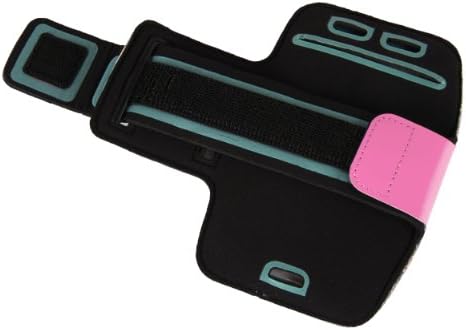 Ajuste a alça de fixação do aperto sumaclife rosa rosa com o tamanho do braço de ajuste de chave de até 18 polegadas para o Blu