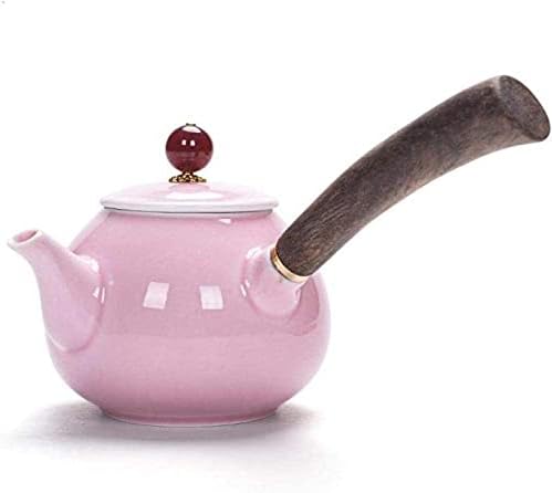 Kettle belde -bule de chá de chá de cerâmica Conjunto de chá lateral manual de panela lateral doméstica Manual de chá de panela