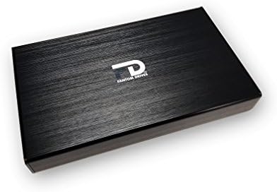 Fantom Drives FD 2TB PS4 SSD portátil - USB 3.2 Gen 1-5Gbps - Alumínio - Black - Compatível com PlayStation 4/ PS4 Slim/ PS4