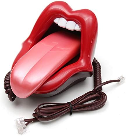 SGERSTE RED LIP LIPRELINE LAMINHO TELEFONE MINI PHELETO FONITY NOVIDADE CORDED PHELEM PARA A sala de leitura do quarto de telefone