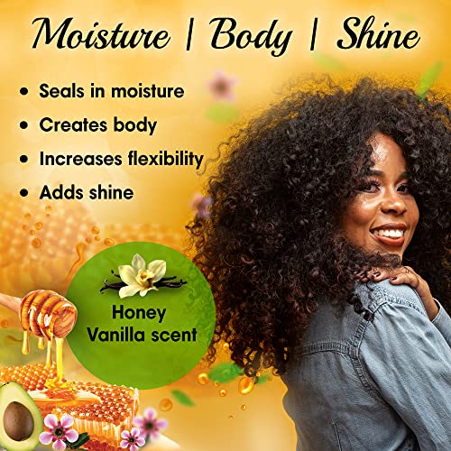 Sofn'free umidade rica em umidade com manuka mel e abacate Cabelo natural e hidratante de cabelo para cabelos coily e encaracolados