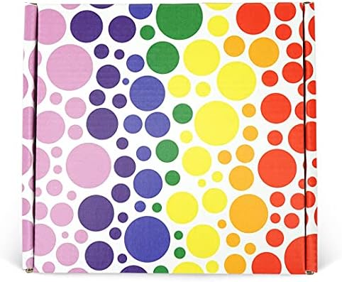Caixas de envio coloridas de padrão por fantatapack