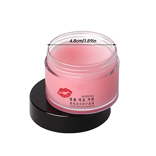 Xiahium Make Your Own Lip Gloss Gel Cherry Night Care Lip Lip Hidration and Hidration Lip Care Anti Chap Lipstick Feminino 15G Sexy Mother Pucker Lipstick