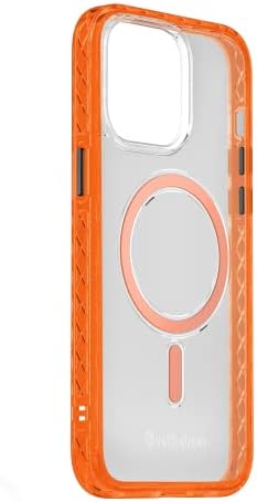 CellHelmet Apple iPhone 14 Pro Max Magnitude Case 2022 Shop e Drop Proof Durable in Blaze Orange