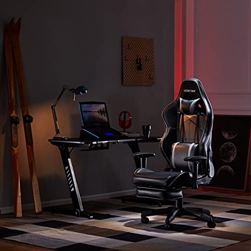 Gaming Desk - - Home PC de escritório PC Mesas de jogador / RGB LED LUZES / fone de ouvido