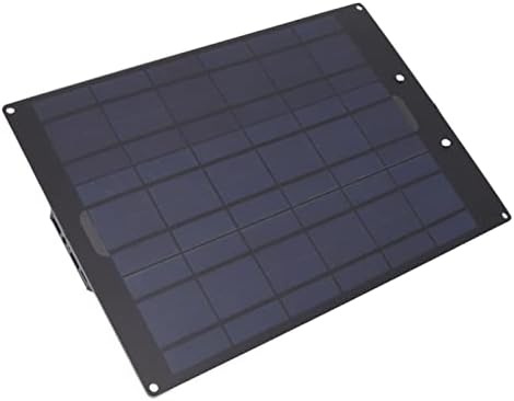 Painel solar Monocristalino Silício 50W Alta eficiência de conversão portátil carregador de bateria do painel solar para viagens ao