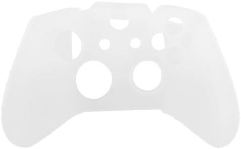 Tampa de caixa de pele de silicone macio Skque® para Microsoft Xbox One Controller, branco