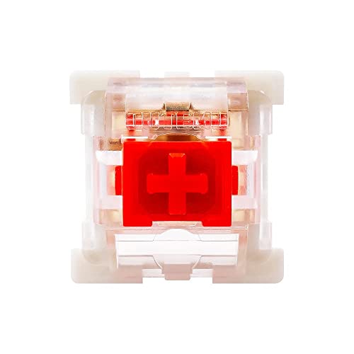 Otensão Red Switches 3 PIN DIY SUBSTITUIÇÃO SUBSTITUÍVEL GATERON & CHERRY MX Switches equivalentes para teclado de jogos mecânicos…