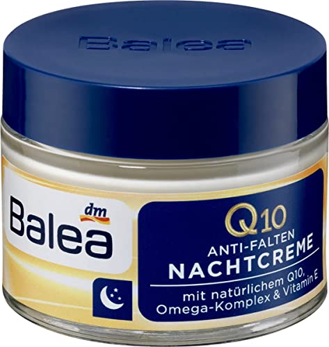 Balea q10 Anti-Wrinkle Day Cream+Creme de Creme de Night Creme Reduza as rugas linhas finas Regeneração de pele Creme