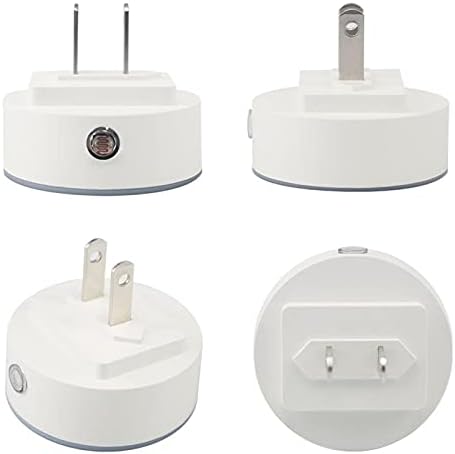 2 Pacote de plug-in Nightlight LED Night Light com sensor de entardecer ao amanhecer para o quarto de crianças, viveiro, cozinha, corredor de verão folhas