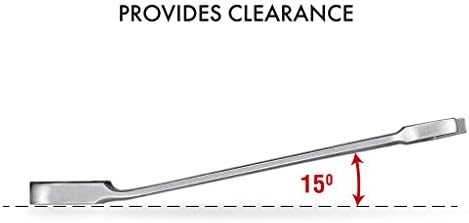 Teng Tools Combinação de 36mm de métrica aberta e caixa final da caixa Chave - 600536, prata