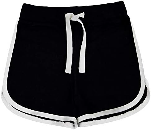 Garotas infantis shorts algodão ginástica esportes Summer Summer Hot Pants Short 2-13 anos