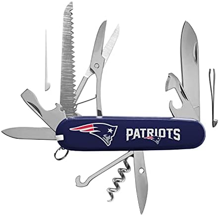 O Sports Vault NFL New England Patriots Classic Pocket Multi-Tool