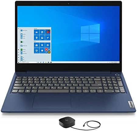 Lenovo Ideapad 3 Laptop em casa e negócios, impressão digital, wifi, bluetooth, retroiluminado KB, Win 10 Pro)