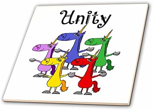 3drose All Smiles Art - Engraçado - Foto Funny Funnbow Unicorns Unity Unity Cartoon - Tiles