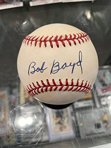 Bob Boyd White Sox Orioles Negro Ligas únicas de beisebol assinado JSA - Bolalls autografados