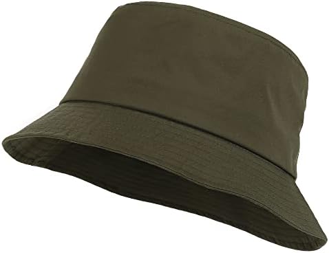 Fexixl Unissex Protection Proteção à prova d'água Chapéu de balde para pesca Campo para caminhadas de jardinagem, UPF 50+ Sun Hat Hat