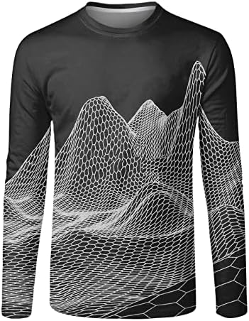 MONS MODA MODA CASUAL CASual Printing Digital Round Neck Camise