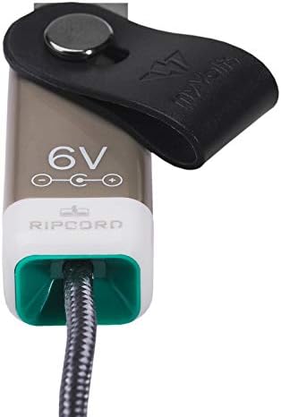 Myvolts Ripcord USB a 6V DC Power Cable compatível com o monitor de bebê Tommee Tippee 1094SB