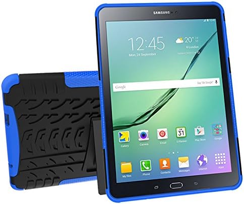 Galaxy Tab S2 9.7 Case, YMH Corpo inteiro [Caso de silicone de protetor para serviço pesado [Prova de Shock] com Kickstand