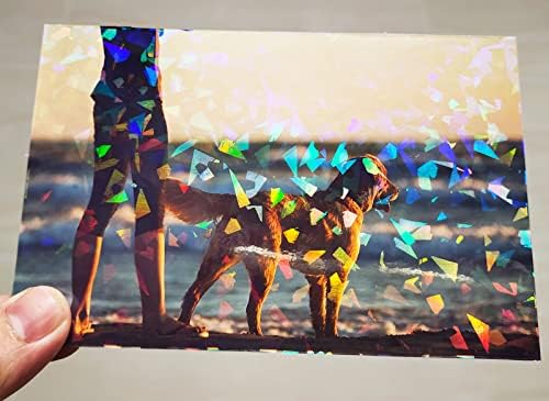25 folhas Glitter Auto-adesivo lençol laminado A4 Tamanho holográfico laminado fria Laminato Holo Laminating Selft adesivo Filme para artesanato DIY