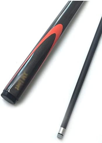 Cue de bilhar de carbono de carbono preto ZSEDP 9,5 mm Piscina 1/2 slooker de carbono dividido Stick Sticks colorido colorido
