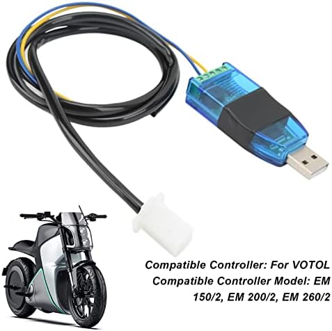 Cabo USB programável, Bike Electric Programmable USB Cable Ban Banker Taxa 115200 FIT PARA VOTOL CONTROLER EM 150/2 200/2