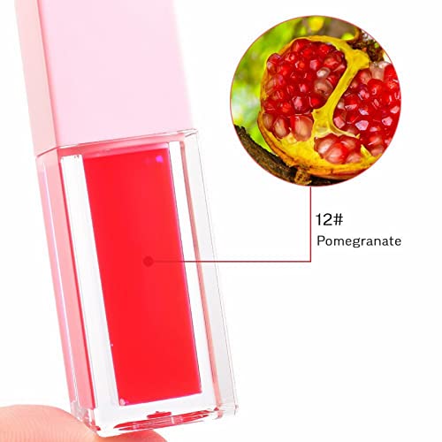Colorir os batons mundiais Lips enriquecedores de óleo transparente e gordurosos Óleos de óleo Lip Lip Blus