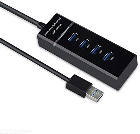 MBBJM USB3.0 Extender Multi-Port USB 1 a 4 Adaptador de cabo Laptop Hub Hub de 4 portas com 5 Gbps de velocidade de transmissão