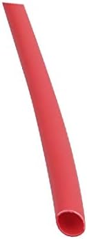 X-Dree 5m de comprimento 1,5 mm DIA interno. Tubo de poliolefina encolher o tubo vermelho para reparo de arame (5m de largo 1,5 mm de