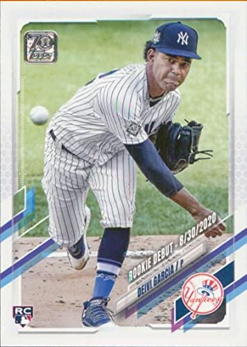 2021 Atualização Topps US259 Deivi Garcia Rookie de estreia NM-MT New York Yankees Baseball