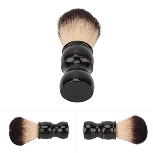 Escova de barbear escova de barbear salão para barbear molhado alça de nylon escova de barbear de cabelo macio pincel de barbear artesanato para homens pincel creme de barbear para o rosto de mata