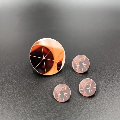 Cubo de canto com revestimento de cobre Prism, banhado 25,4 mm de retrorefletor triedral, 5 arco secs retorno feixe de retorno