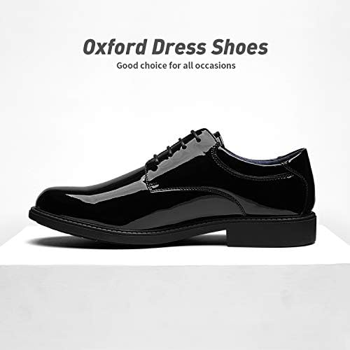 Bruno Marc Men's Dress Sapatos Oxford Lace Up Sapatos formais