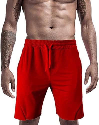 Atractivoll masculino de shorts casuais treino seco rápido ou treinamento de academia curto com bolsos