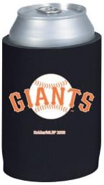 MLB San Francisco Giants Can Holder Black Sports Fan Beverage Cold Koozies, cor da equipe, tamanho único