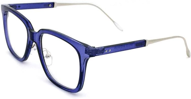 RD Blue Light Glasses for Men Women Mulheres Trendy óculos de quadro quadrado Bloqueio de lente de computadores 1003