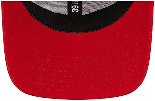 New Era Men Scarlet San Francisco 49ers Team Neo Pop 39º Hat de Flex