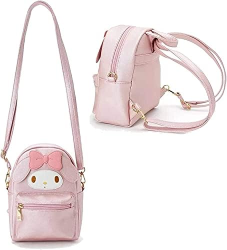 Tumpety Anime Doll Cosplay Bag rosa claro kawaii mini mochila