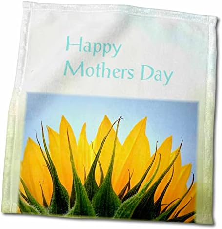 Impressão 3drose do Country Mother Day com girassol - toalhas