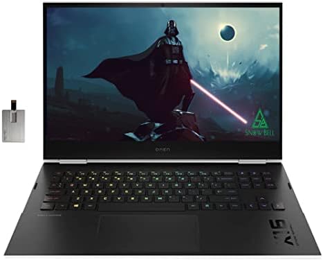 HP 2022 Omen 16,1 Laptop de jogos qhd 165Hz, 11º Intel Core i7-11800H, 16 GB de RAM, 2TB PCIE SSD, teclado de retroiluminação,