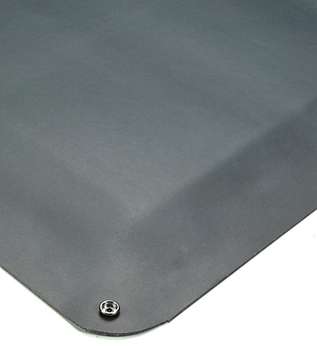 American Floor Mats estático cinza dissipativo 3 'x 75' Anti-fadiga 1/2 polegada de espessura de tapete de conforto