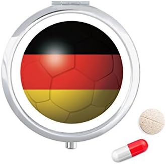 Alemanha nacional de bandeira de futebol de futebol de futebol de bolso de bolso caixa de armazenamento dispensador