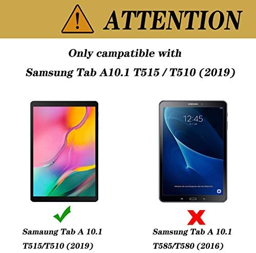 Protetor de tela de 3 pacote WEOFUN Compatível com o Samsung Galaxy Tab A 10,1 polegadas （Somente 2019 Lançamento）