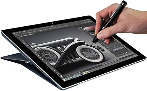 Caneta de caneta de Broonel Black Point Digital Active Stylus - Compatível com o laptop ASUS ZenBook Duo 14 UX482 14