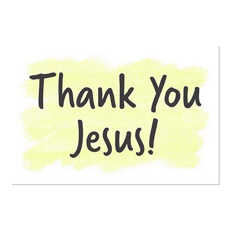 CGSignLab | Círculo interno Cristão -Agradecemos a você Jesus -yellow Clear Janela se apega | 30 x20
