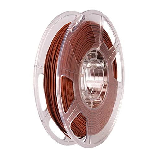 Filamento de metal PLA 1,75 mm, filamento de impressora 3D, material de cobre vermelho, bobo de 1 kg, 30% de cobre vermelho + 70%