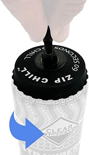 Spinner de bebidas instantâneas do Zipchill, lata universal mais refrigerada para bebidas, latas de cerveja e refrigerantes rapidamente