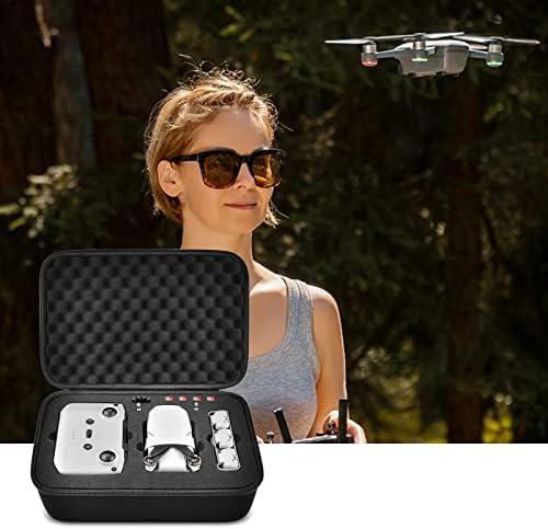 Caixa compatível com DJI mini 2 Fly More Combo Ultralight dobrável drone, armazenamento para DJI mini 2 drones com câmera, segura